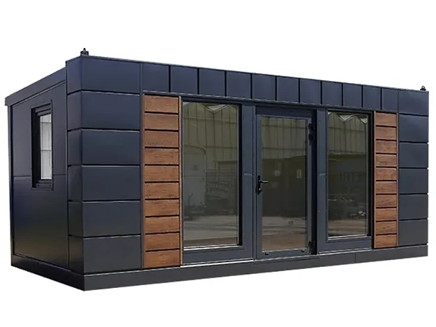 Casa/Escritório Contentor modelo Estocolmo 6x3 metros com casa de banho e cozinha