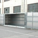 Contentor refrigerado de 20 pés com porta lateral